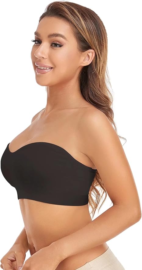 Strapless Bras & Non-Slip Silicone Padded